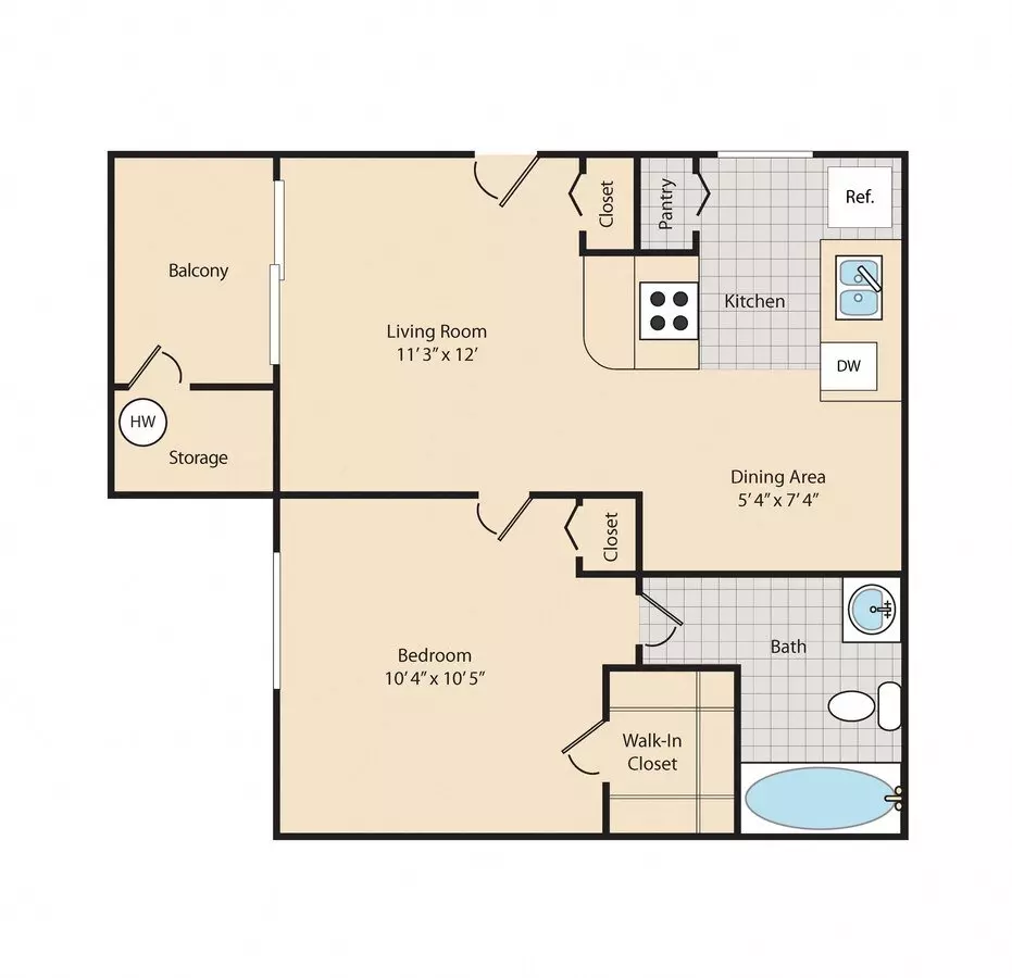 A2 Premier 1023 floor plan