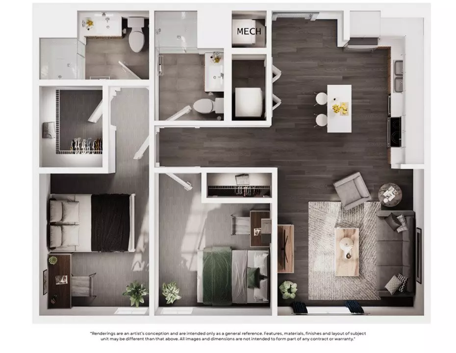 Unit Private Private floor plan