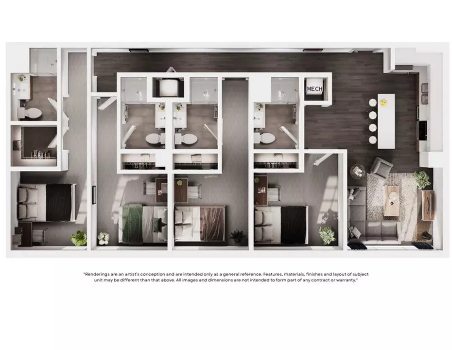 Unit Private Private floor plan