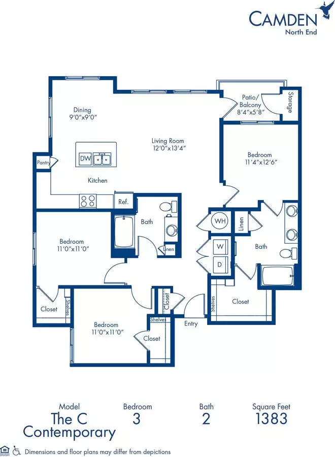 Unit 5105 2201 floor plan
