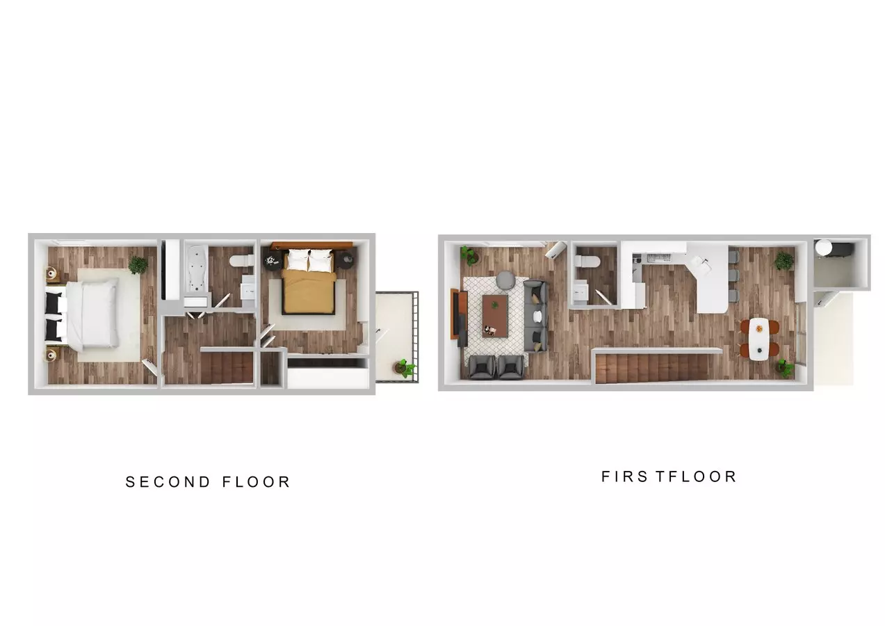 Unit F41 D20 floor plan