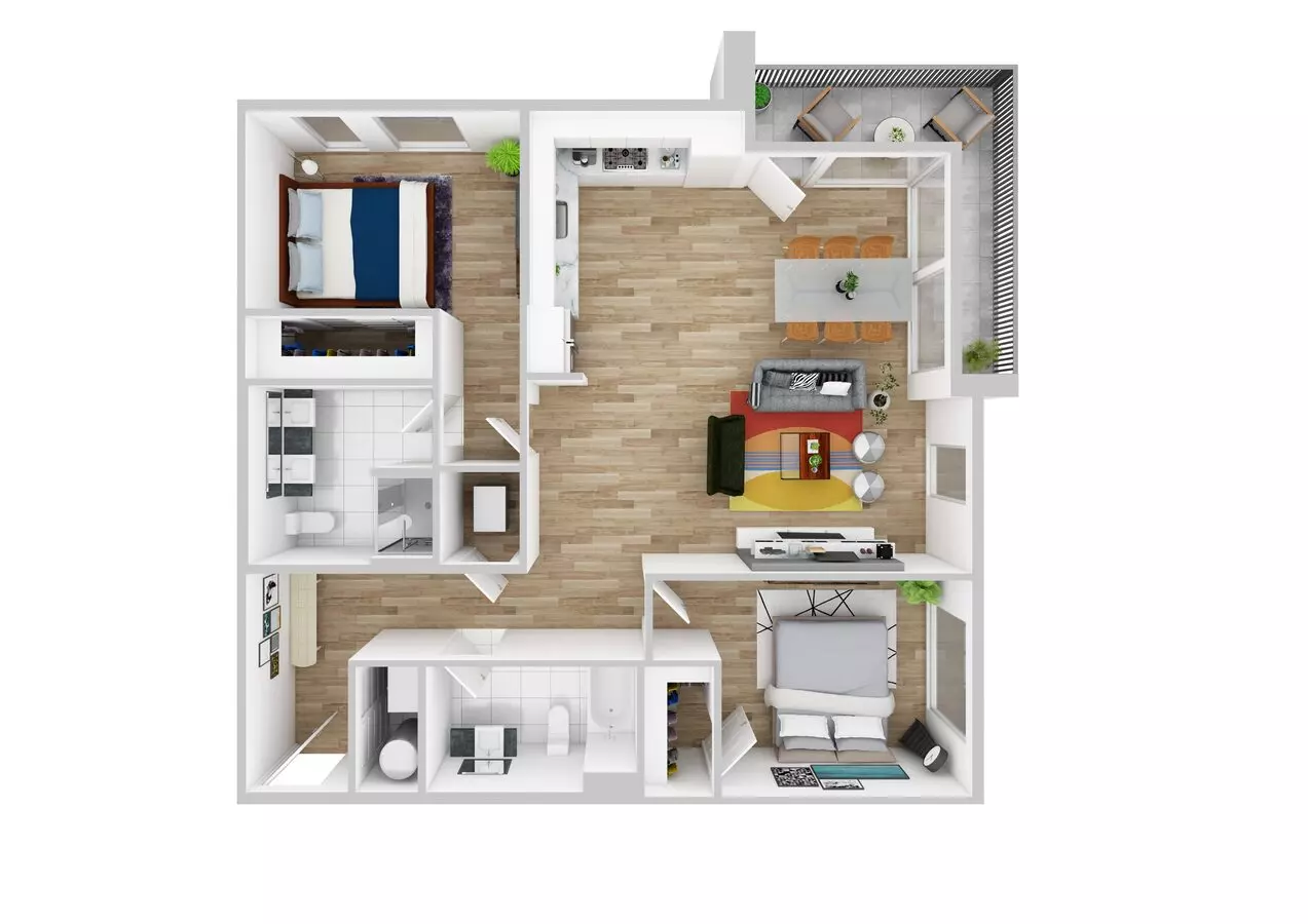 Unit 4028 3026 floor plan