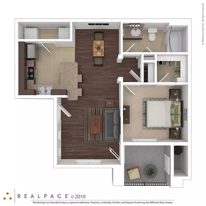 Unit 2041 3080 floor plan