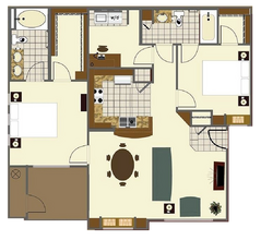 2D 2226 floor plan