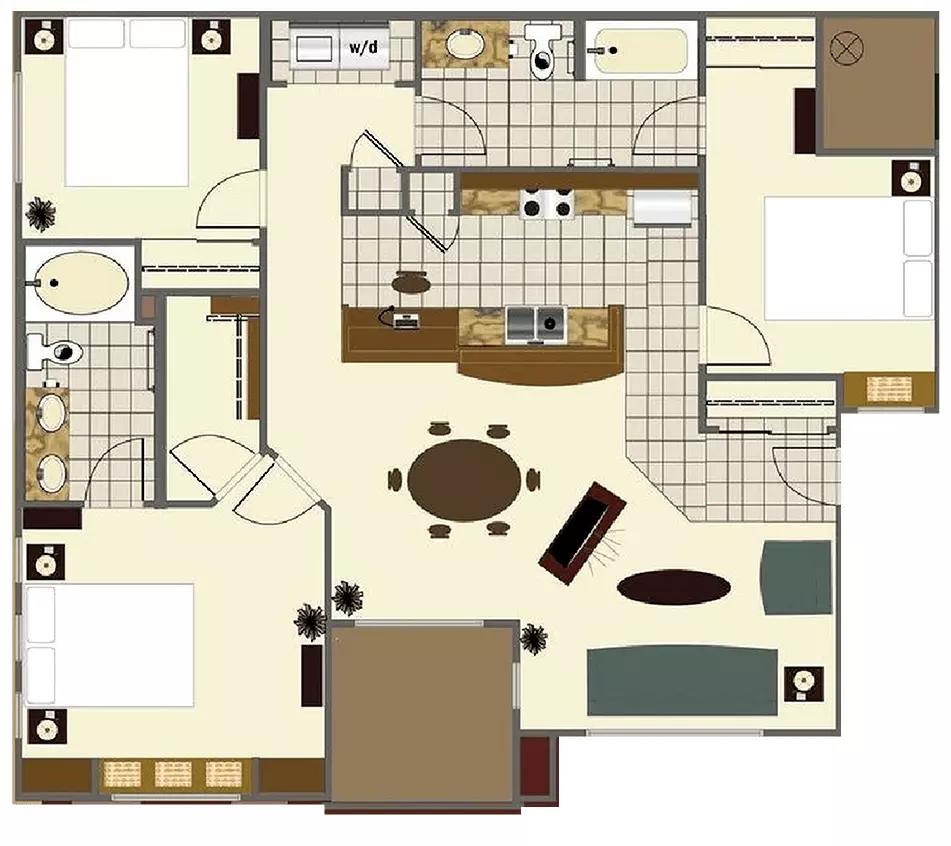 3E 1312 floor plan