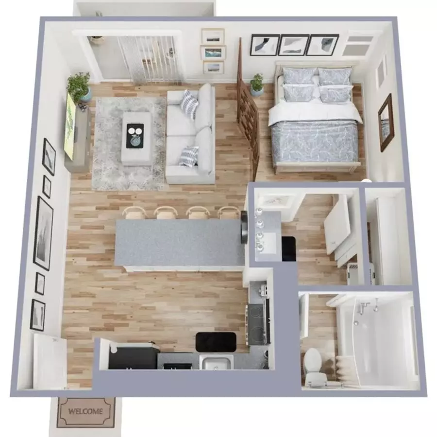 Unit 2071 2010 floor plan