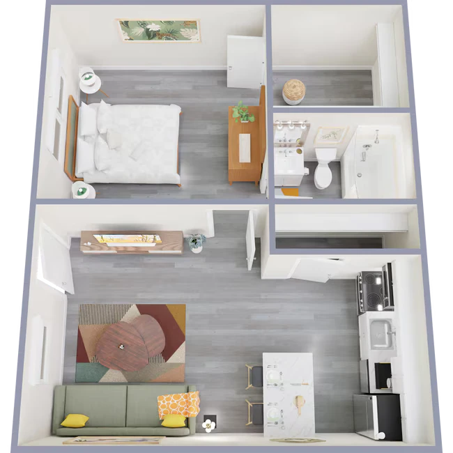 A1 2081 floor plan