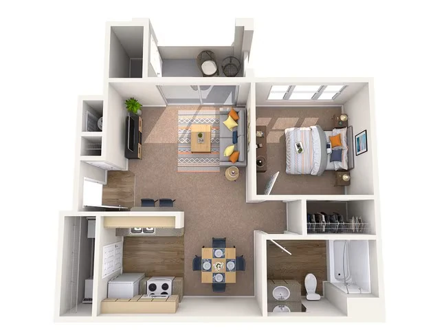 A1 2078 floor plan