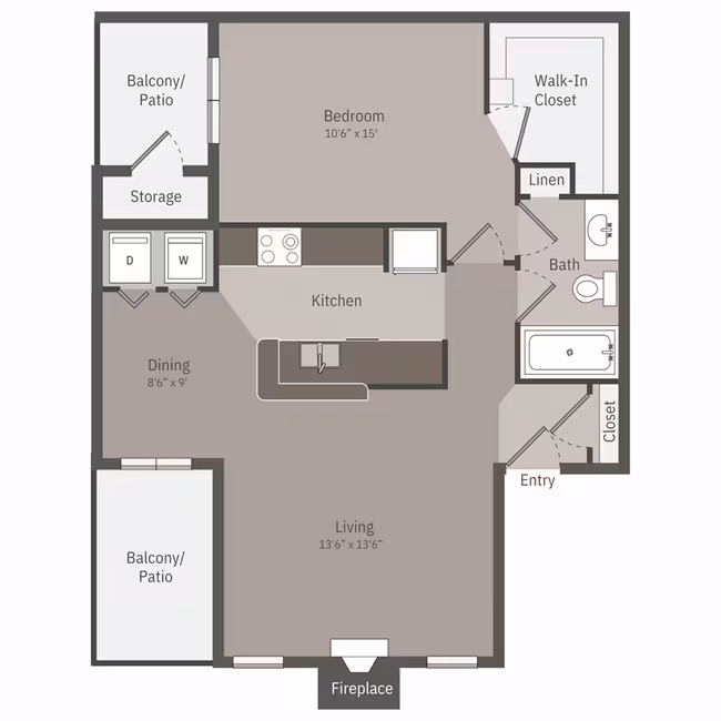 Unit 2077 2077 floor plan