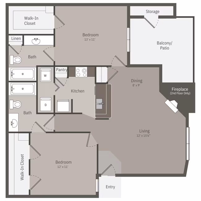 Unit 1032 1032 floor plan