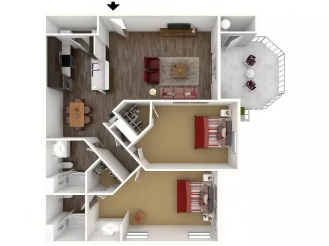 Cabernet floor plan