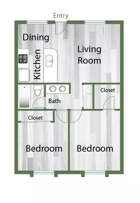 B1R 9-265 floor plan