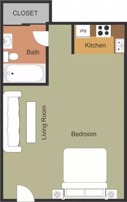 A1 62 62 floor plan