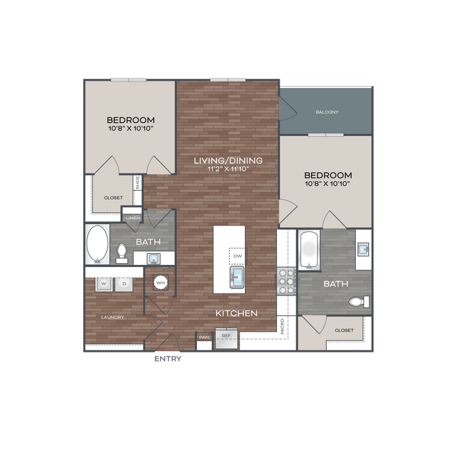 Unit 253 154 floor plan