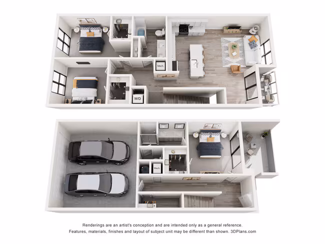 Unit 235 268 floor plan