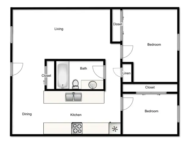 B1 244 floor plan
