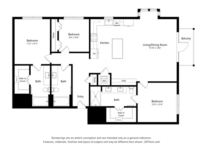 TY.C1.2 323 floor plan