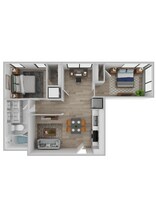Unit 1010 1010 floor plan