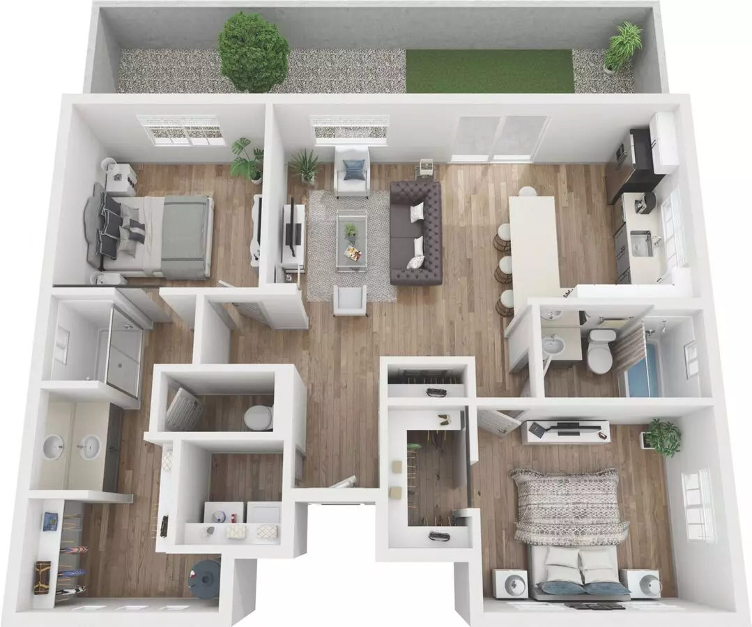 Ocotillo 134 floor plan