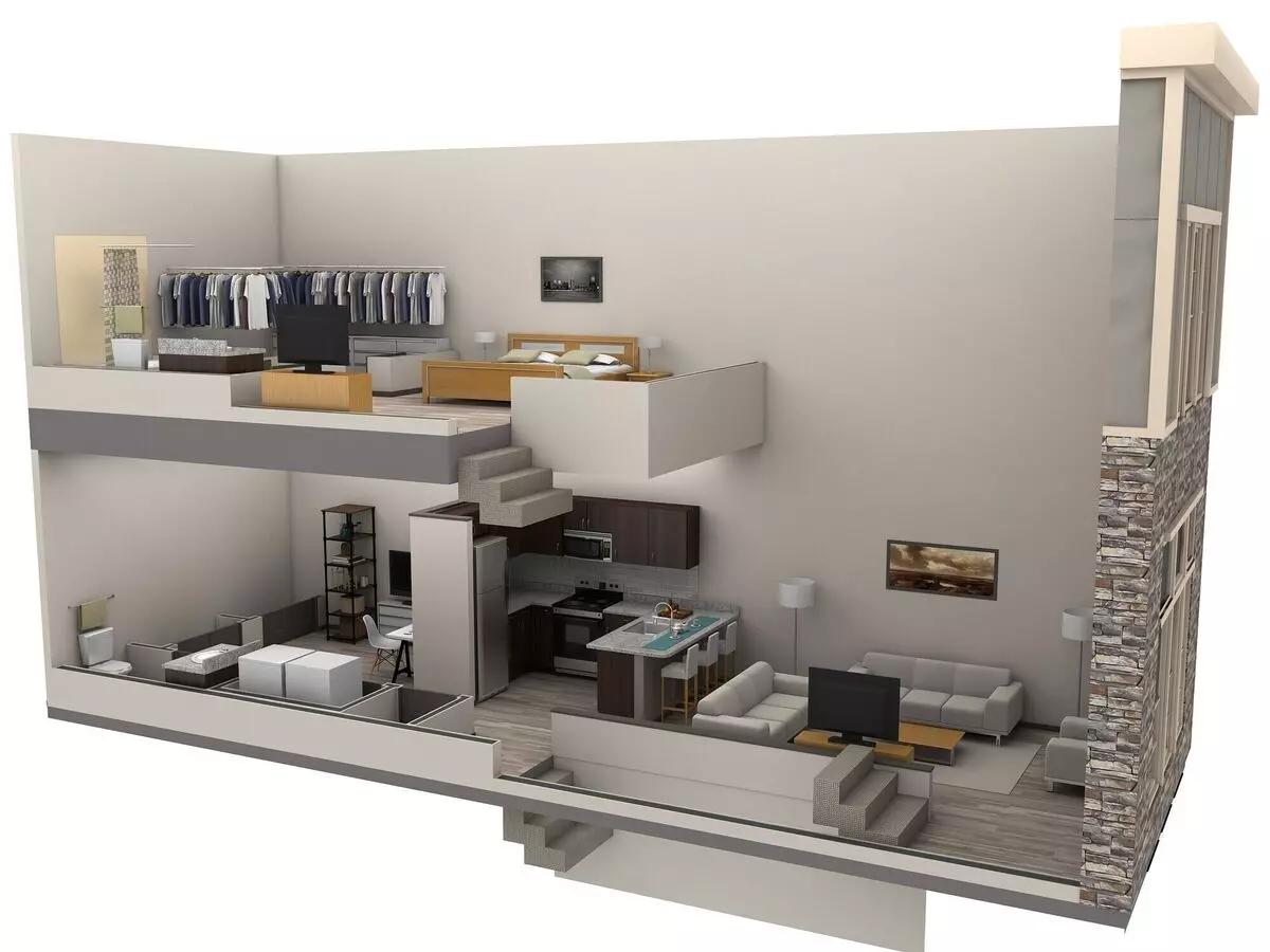 Unit 1052 1052 floor plan