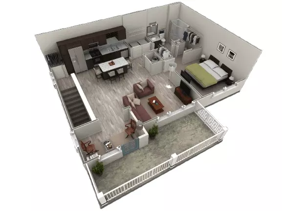 Unit 1091 1084 floor plan