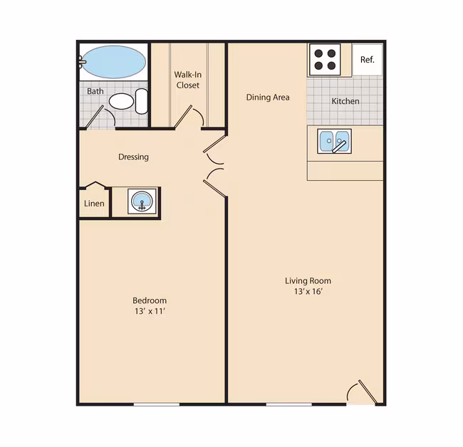 A1 2098 2098 floor plan