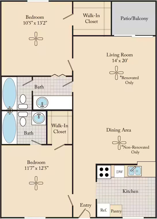 Studio 239 239 floor plan