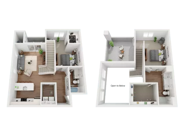 Unit 1079 3054 floor plan