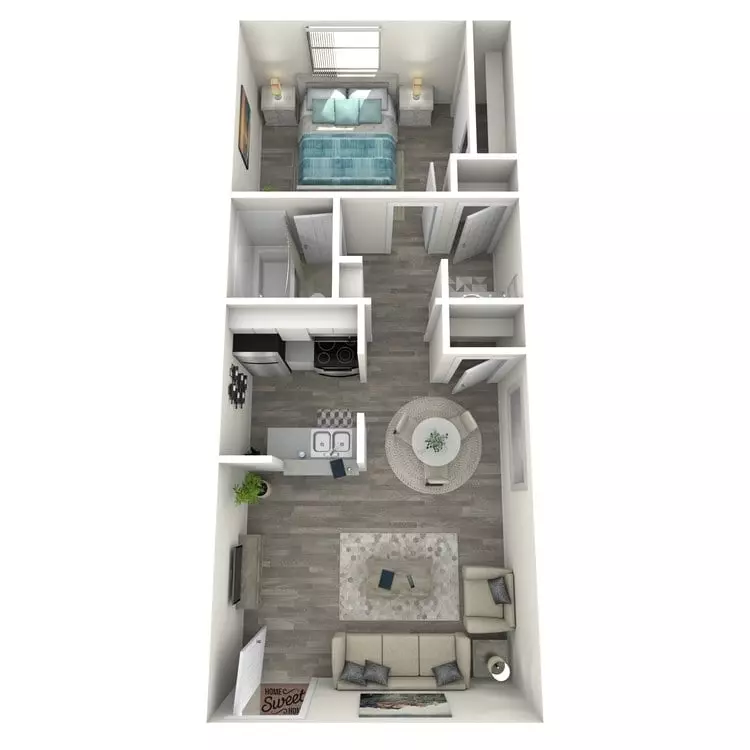 Unit 1017 2004 floor plan