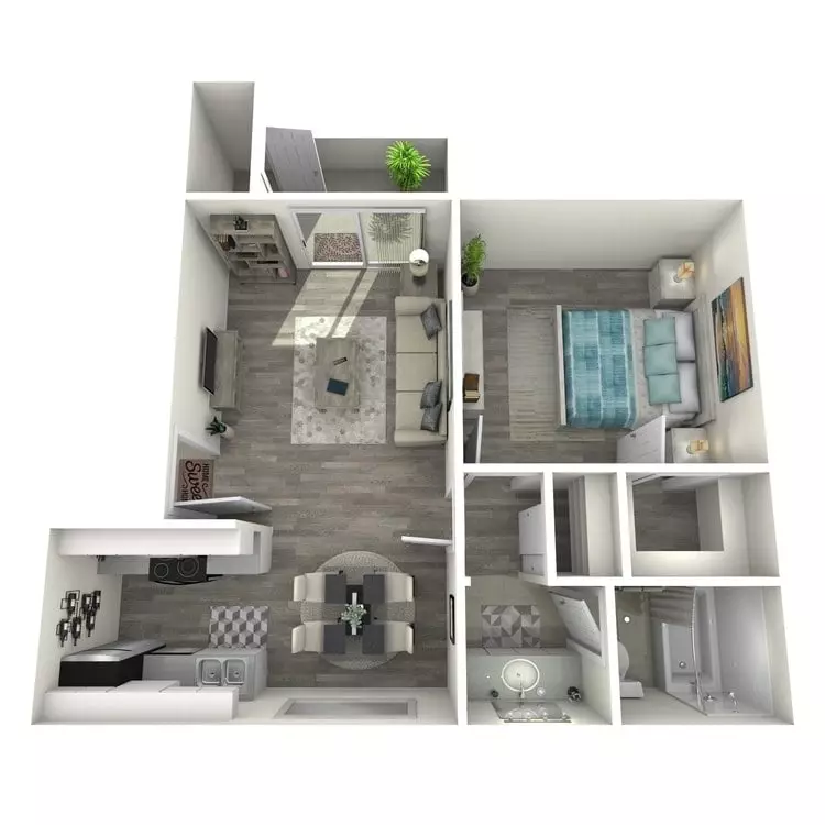 Unit 1017 1064 floor plan