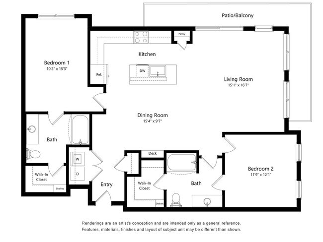 2D A346 floor plan