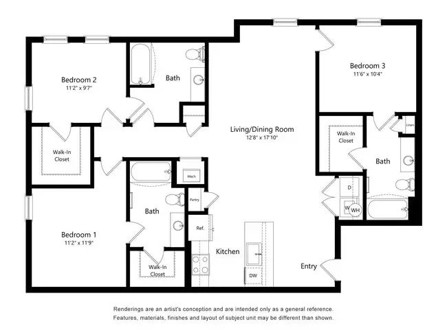 3Ai H201 floor plan