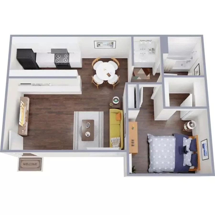 1/1 4325-10 4325-10 floor plan