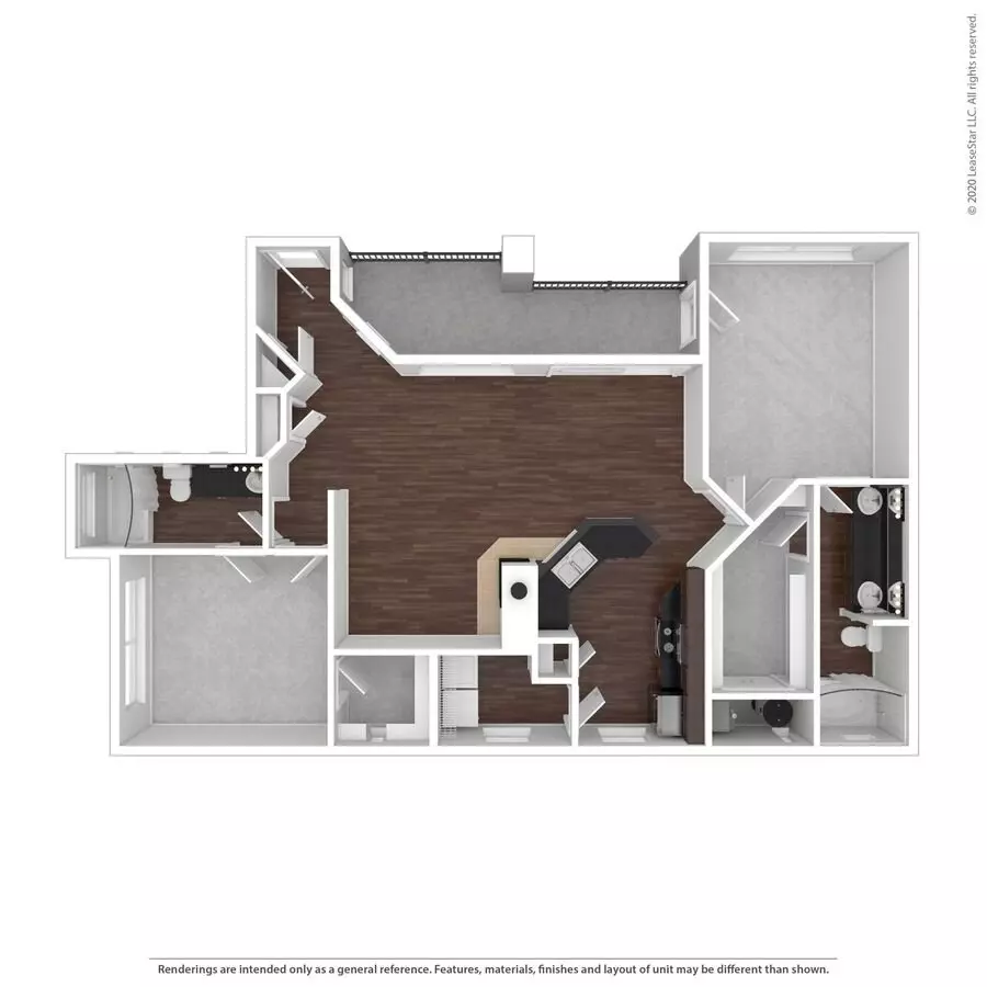 Unit 2055 2055 floor plan