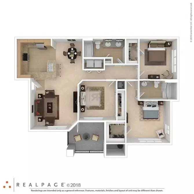 Unit 2086 1115 floor plan