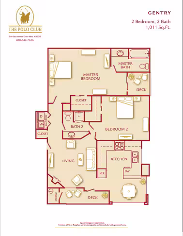 Gentry 296 floor plan