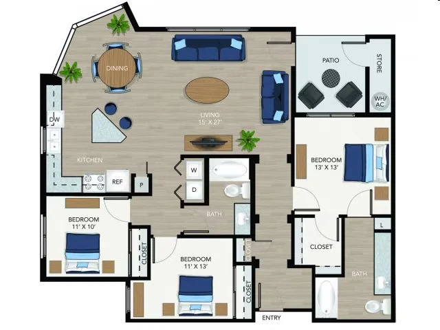 Aurora 3025 3025 floor plan