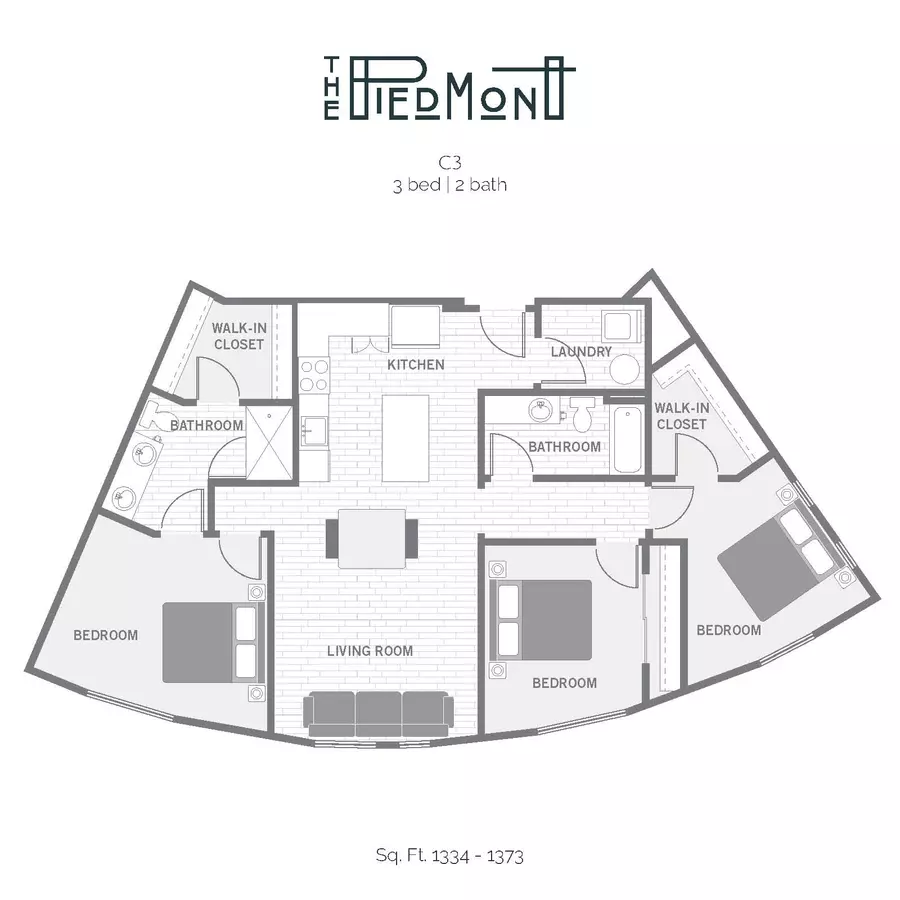 3 Bed/2 Bath 2005 floor plan