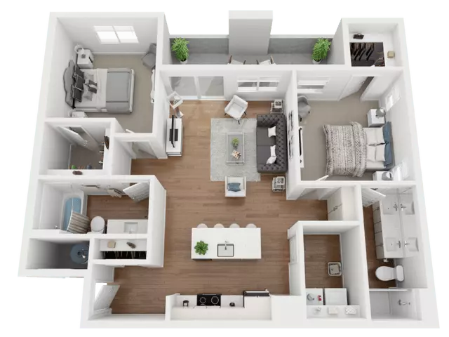 Unit 2070 2097 floor plan