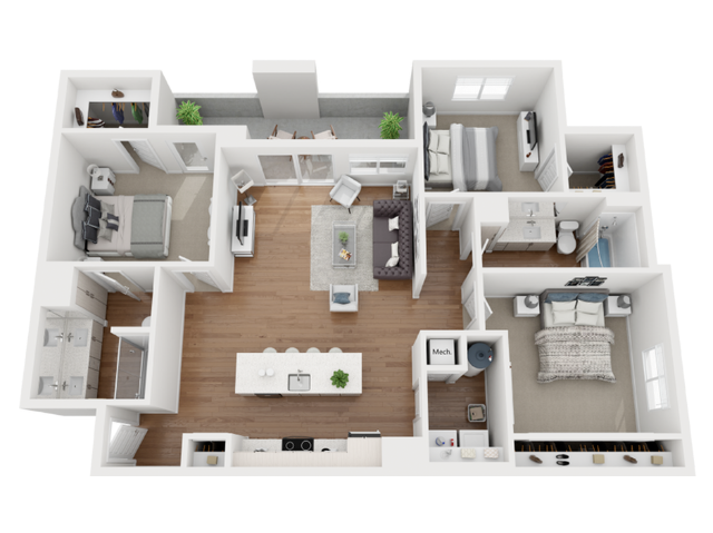 Steel 9-2035 floor plan