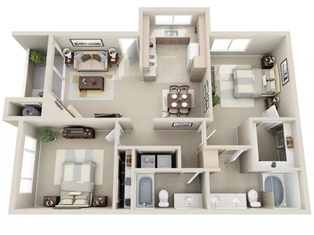 Unit 1131 2230 floor plan