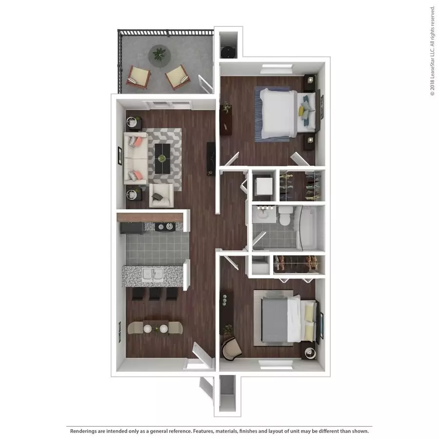 Unit 2274 1235 floor plan