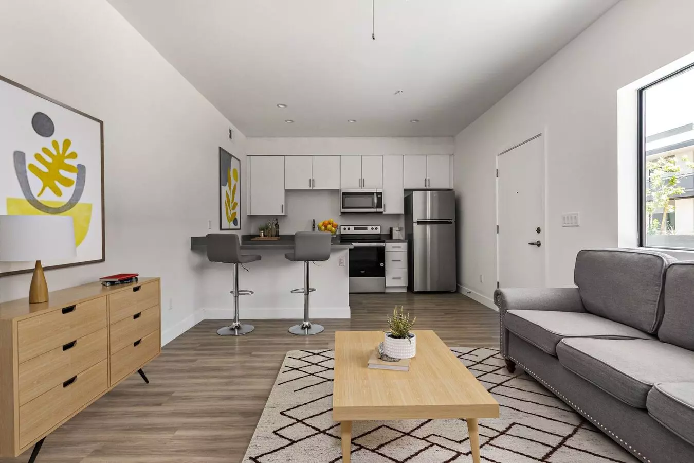 2 Bed 2 Bath 105 floor plan