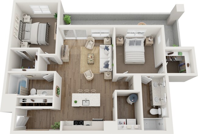 Unit 3036 3095 floor plan