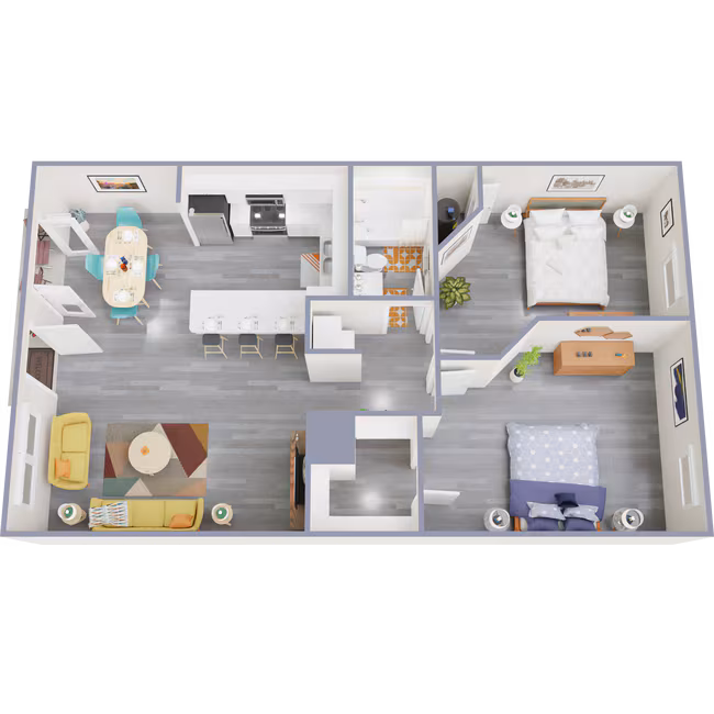 B1 305 floor plan
