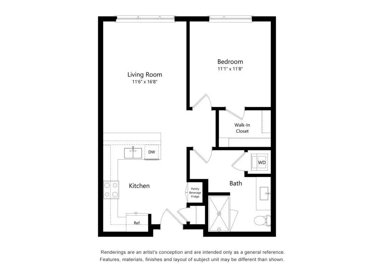 Unit 520 520 floor plan