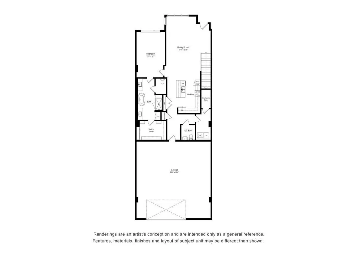 Unit 101 101 floor plan