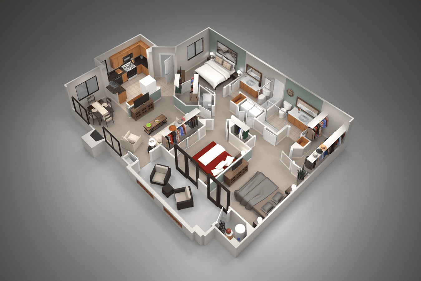Unit 2096 2096 floor plan