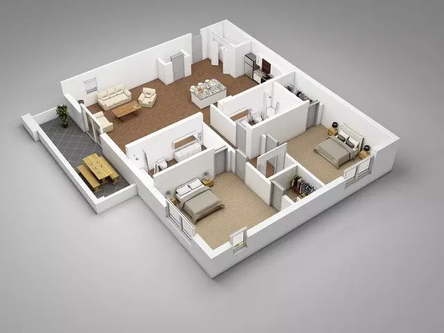 B1 1092 floor plan