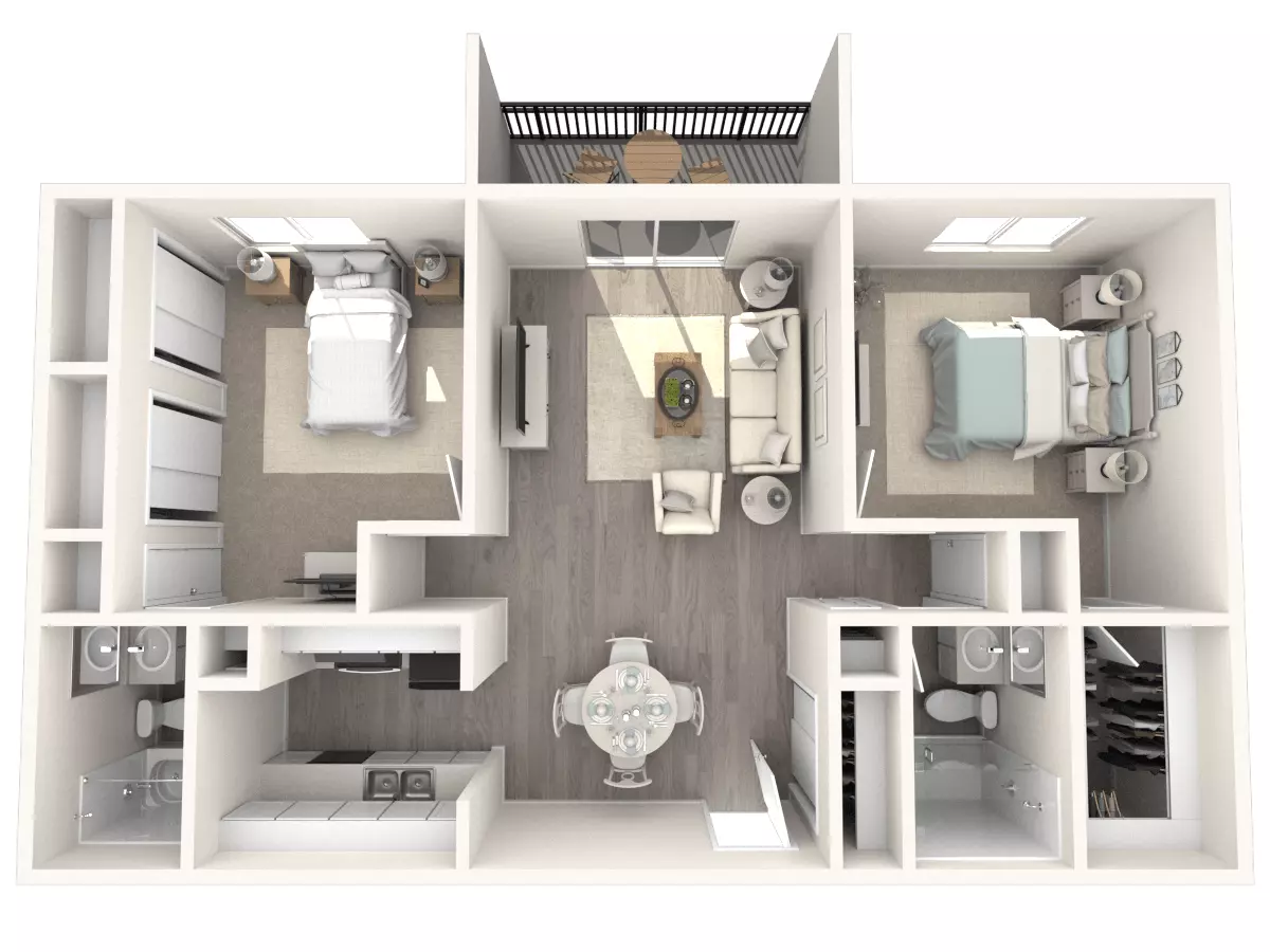 Unit F-F12 L-L22 floor plan